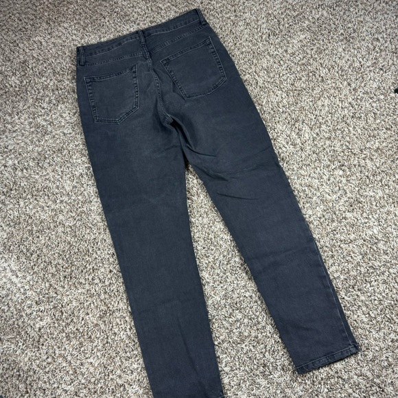 Topshop Washed Black Orson Jeans - Picture 5 of 5